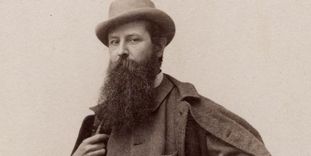 Portrait of Hermann Volz circa 1900