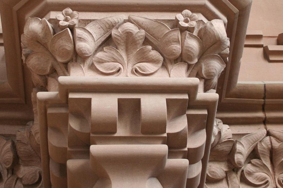 Detail of the interior of the Sepulchral Chapel of the Grand Duchy in Karlsruhe