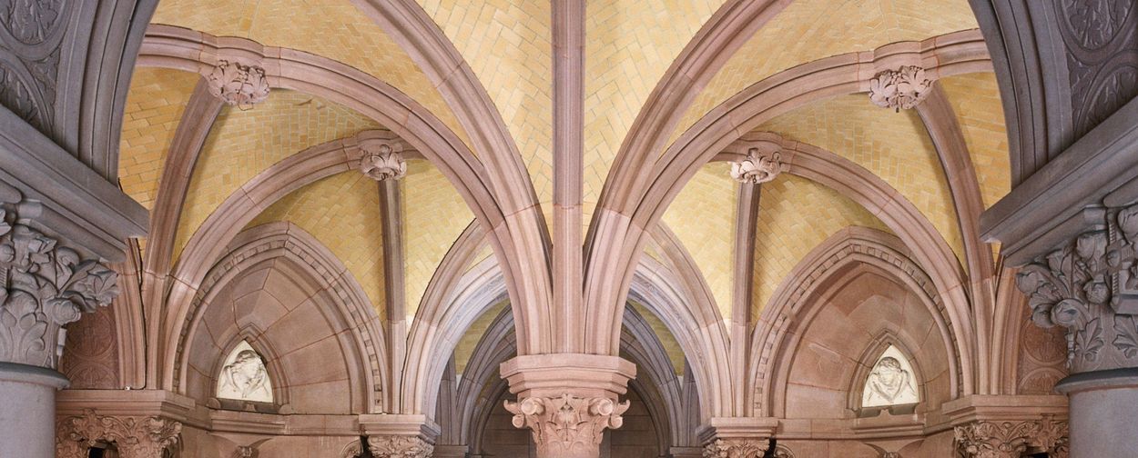 photo: Staatliche Schlösser und Gärten Baden-Württemberg, unknown The Sepulchral Chapel of the Grand Duchy, internal arches