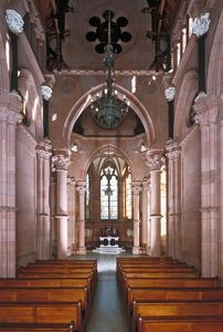 Ansicht des Innenraums der Großherzoglichen Grabkapelle Karlsruhe