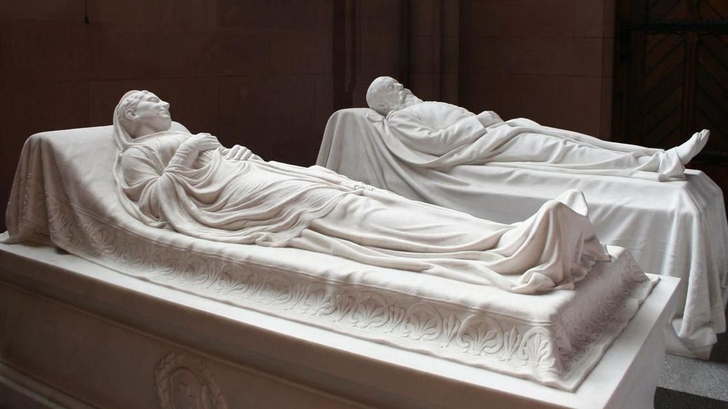 The Sepulchral Chapel of the Grand Duchy in Karlsruhe, funerary monuments of Grand Duke Friedrich I and his wife, Luise