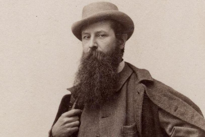 Portrait of Hermann Volz circa 1900