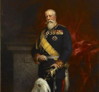 Portrait of Grand Duke Friedrich I von Baden, Ferdinand Keller, oil on canvas, 1900