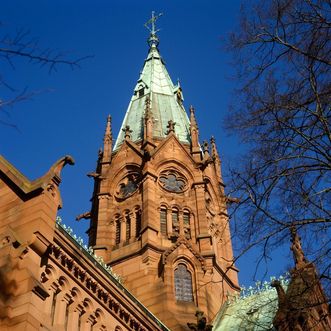 Tower of the Sepulchral Chapel of the Grand Duchy in Karlsruhe