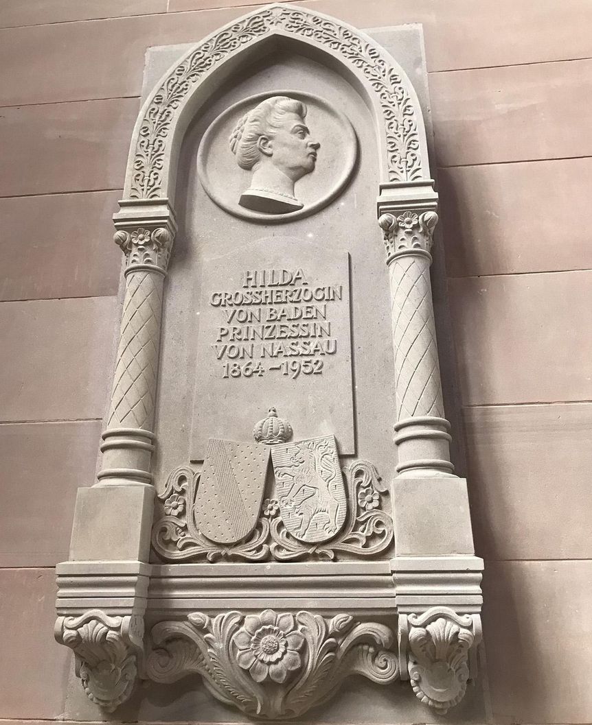 Großherzogliche Grabkapelle Karlsruhe, Grabmal Großherzogin Hilda